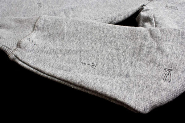 TENUE DE NÎMES X DENHAM 'DOUBLE DUTCH' SWEATER