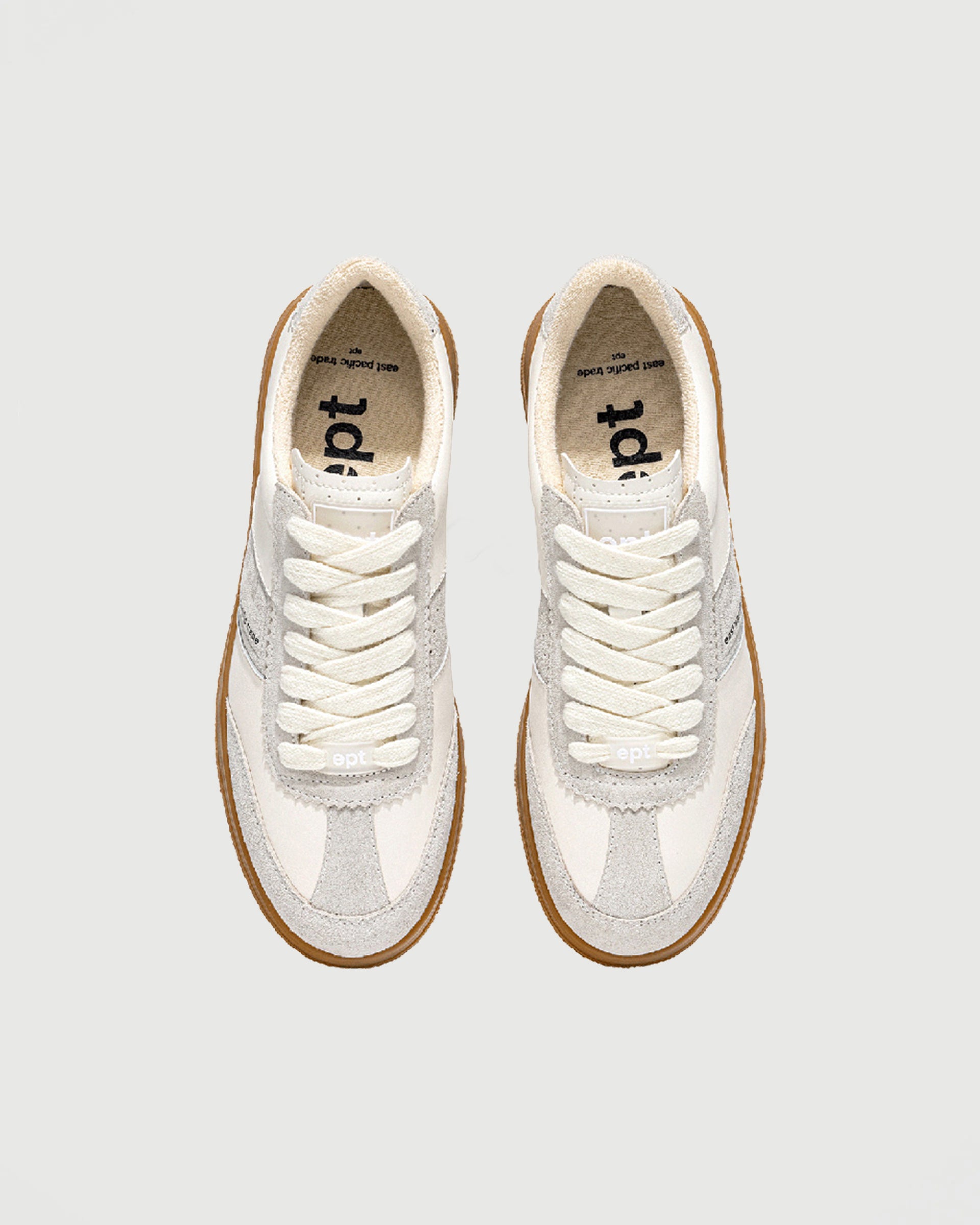 East Pacific Trade Santos Off White/Grey Shoes Sneakers Unisex