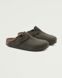 Birkenstock Boston Thyme Suede Sandals Unisex