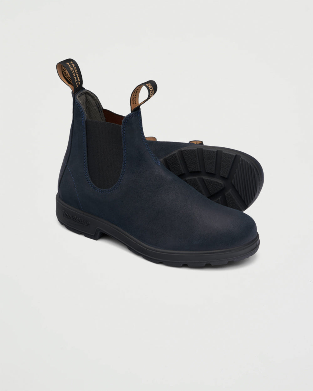 Blundstone 1912 Original Waxed Suede Navy Shoes Leather Unisex