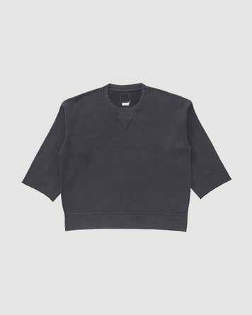 Visvim Jumbo SB Sweat 3/4 Black Sweater Men