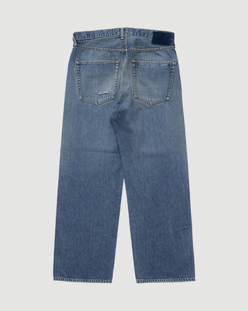 Visvim Social Sculpture 01 Wide Damaged-43 Denim Men