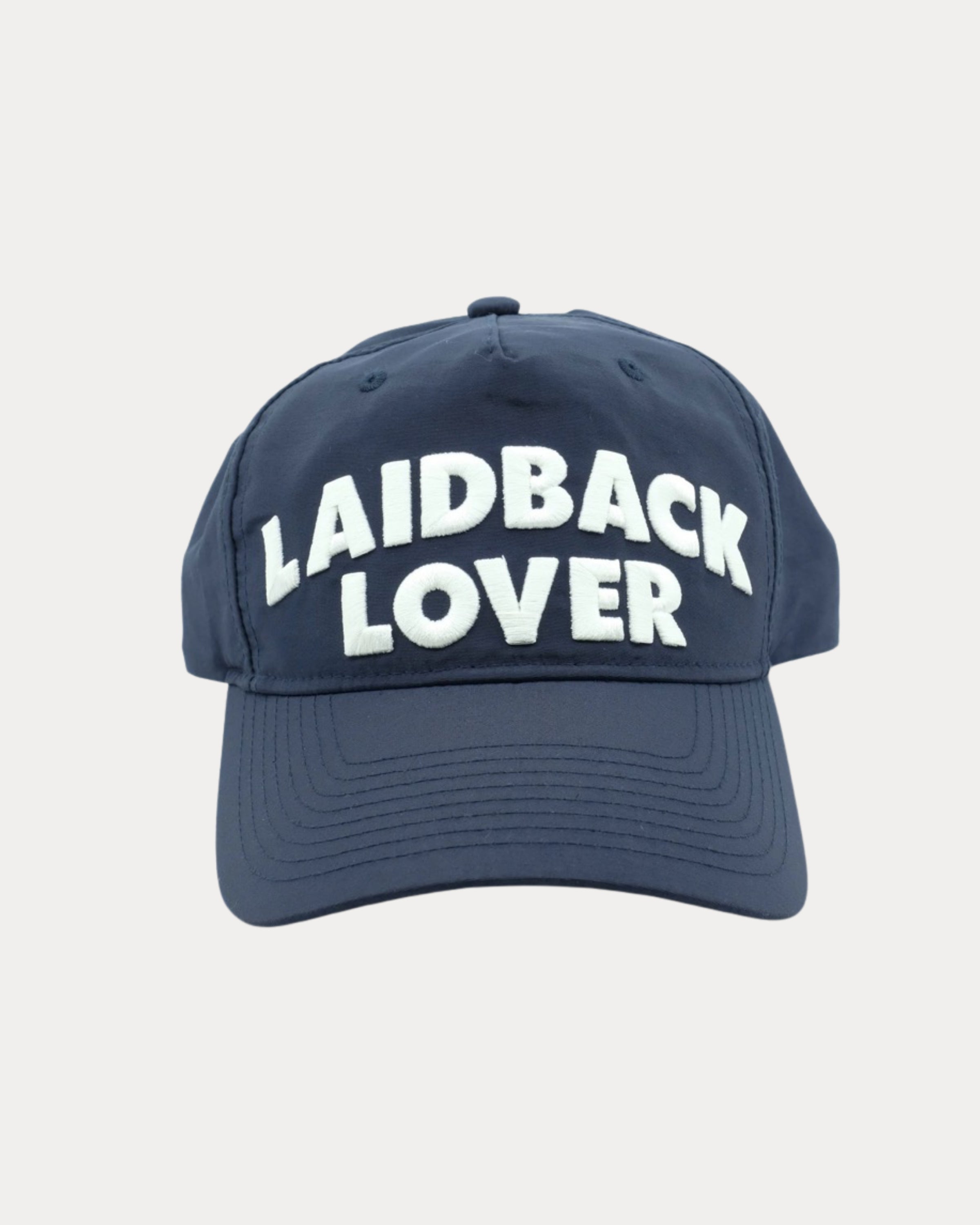 SECOND/LAYER Laidback Lover Cap Navy Blue Headwear Men
