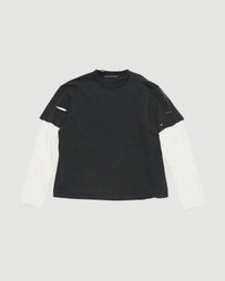 Stockholm Surfboard Club Layer Box Tee Black T-shirt S/S Men