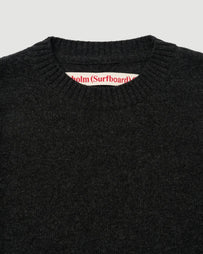 Stockholm Surfboard Club Knit Sweat Black Knitwear Men