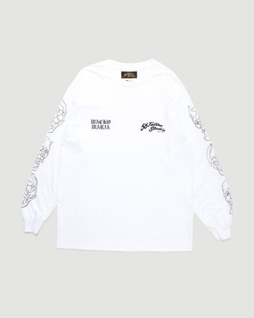 Wacko Maria Wacko Maria x 56 Tattoo Studio Long Sleeve T-Shirt White T-shirt L/S Men