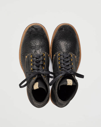 Visvim Brigadier Boots Folk Black Shoes Leather Men