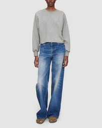 A.P.C. Sweat Angelica Heather Grey Sweater Women