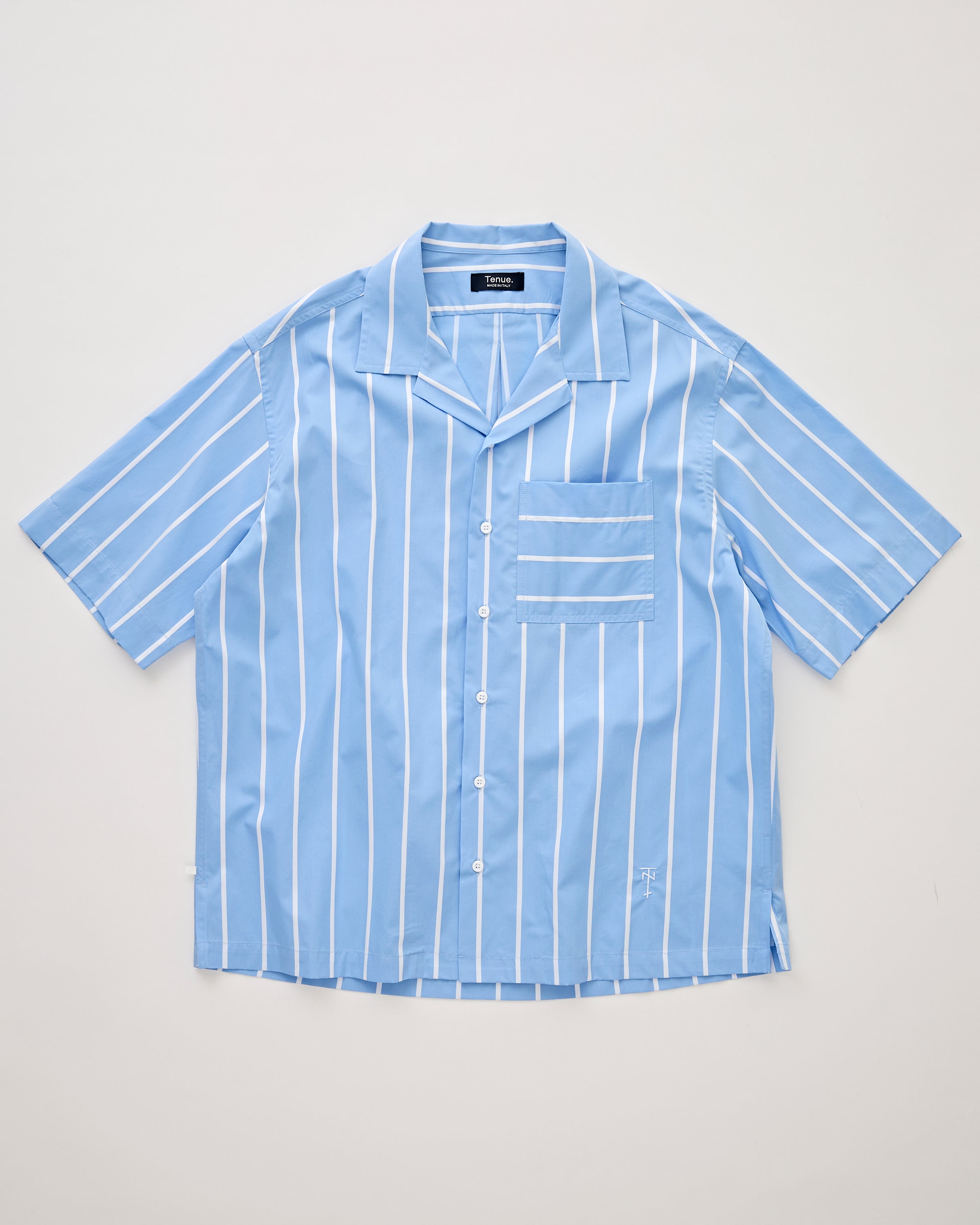 Tenue. Camp Shirt Ocean Stripe Shirt S/S Men