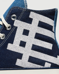 Converse Eric Emanuel Chuck 70 Hi Blue Denim Shoes Sneakers Unisex
