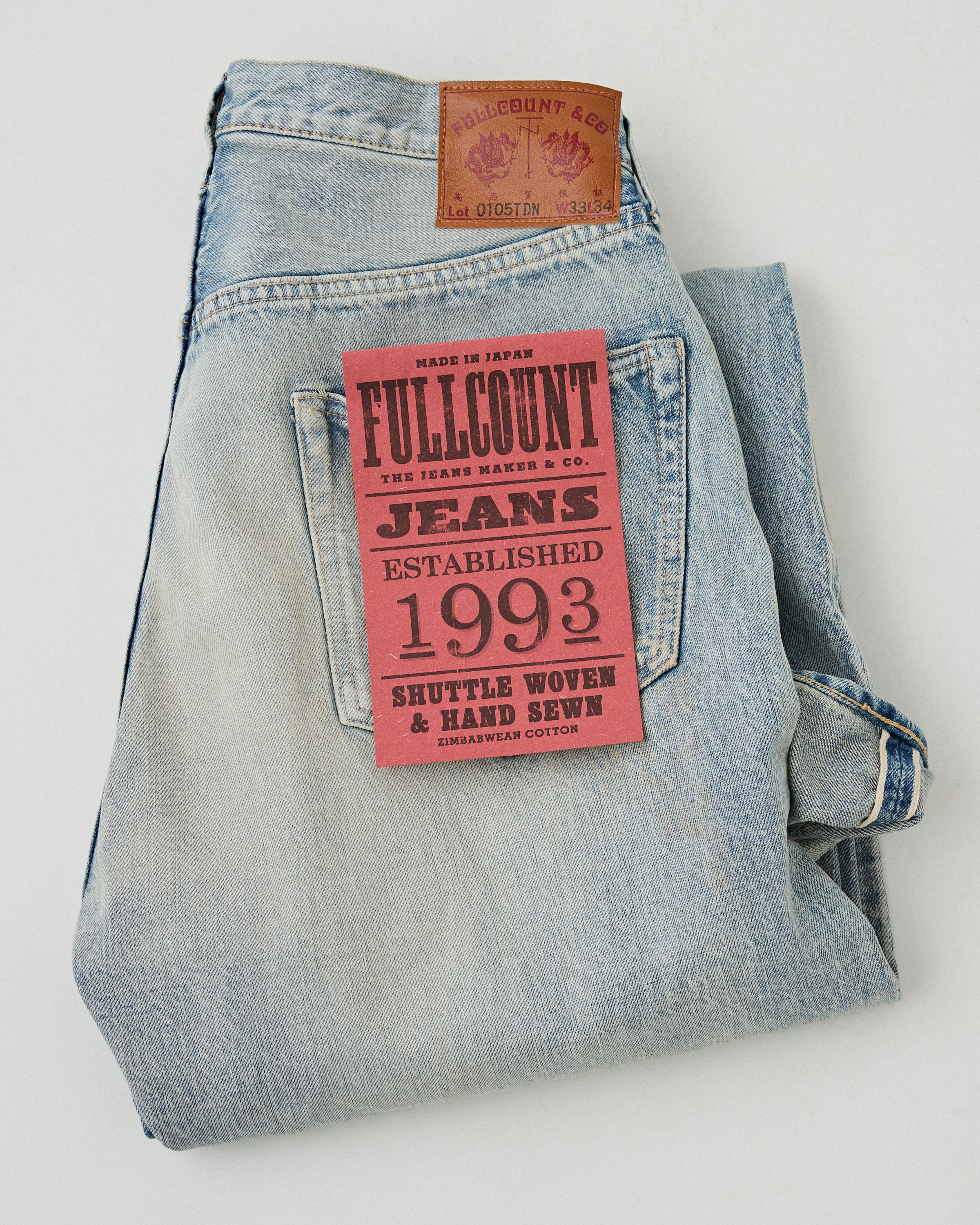 Fullcount 0105 TDN x Fullcount West Coast Denim Men