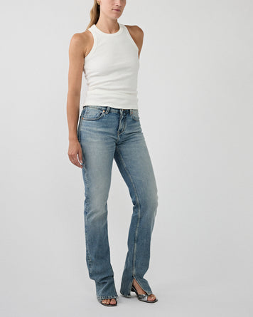 Tenue. Hailey Tank-Top Vintage White T-shirt S/S Women