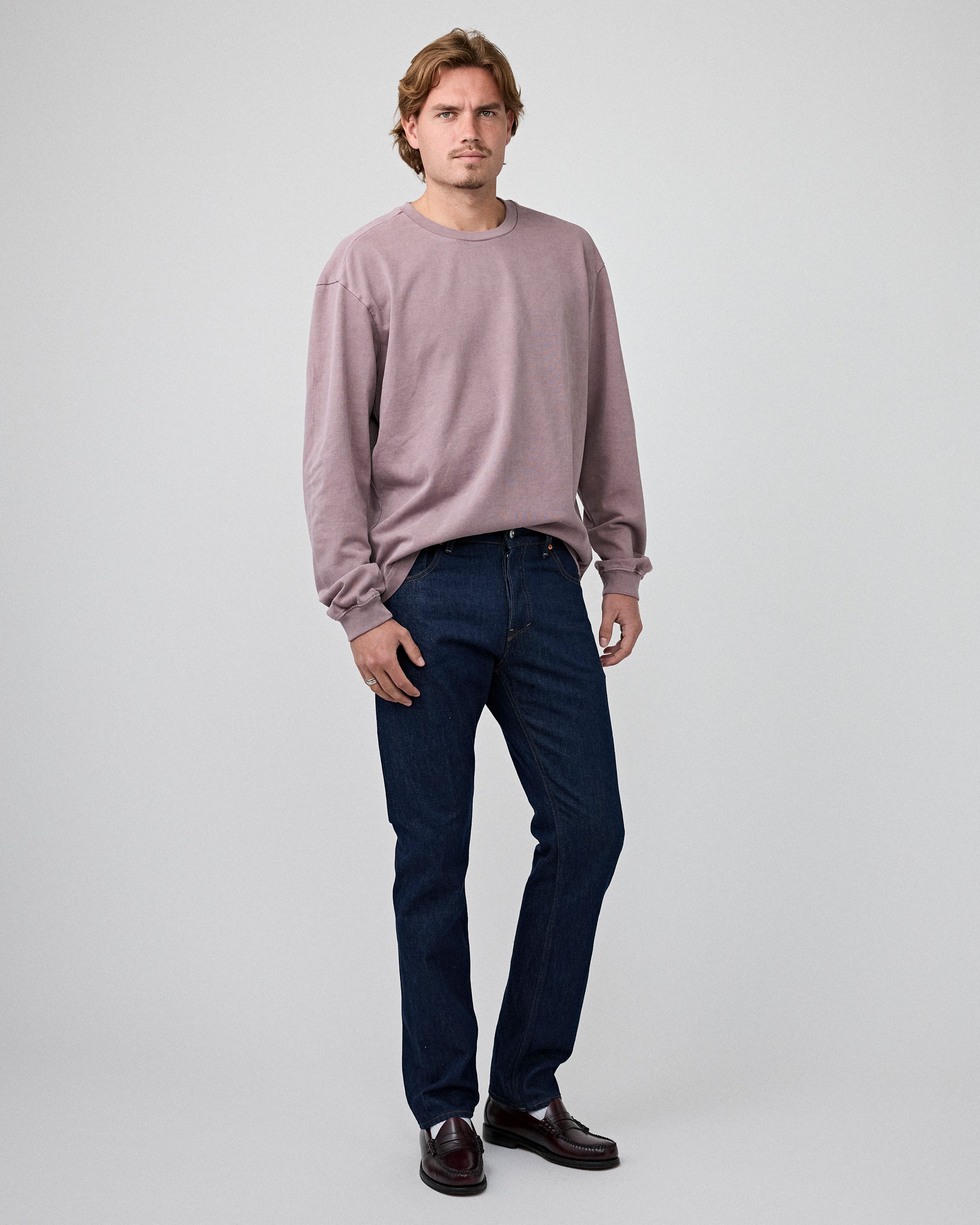 Tenue. Brad T-Shirt Dusty Lilac T-shirt L/S Men