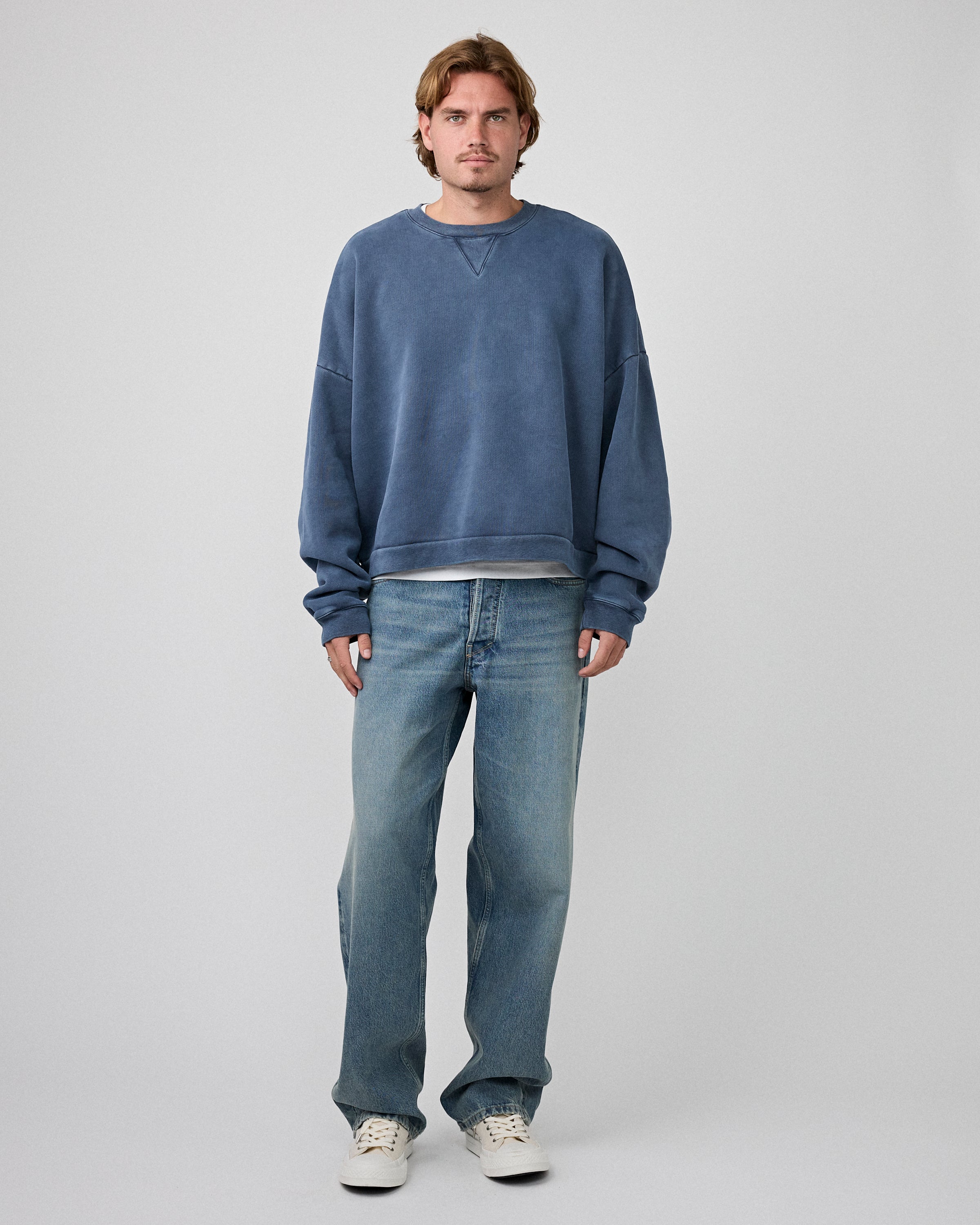 Tenue. Finn Sweat Trashed Mulberry Sweater Unisex