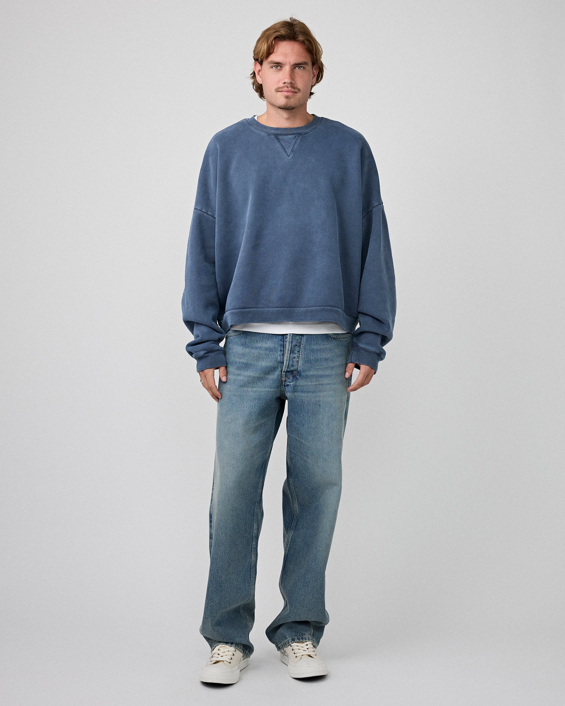 Tenue. Finn Sweat Trashed Mulberry Sweater Unisex