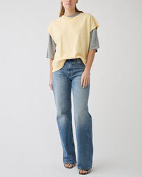 Haikure Korea Nordic Blue Denim Women