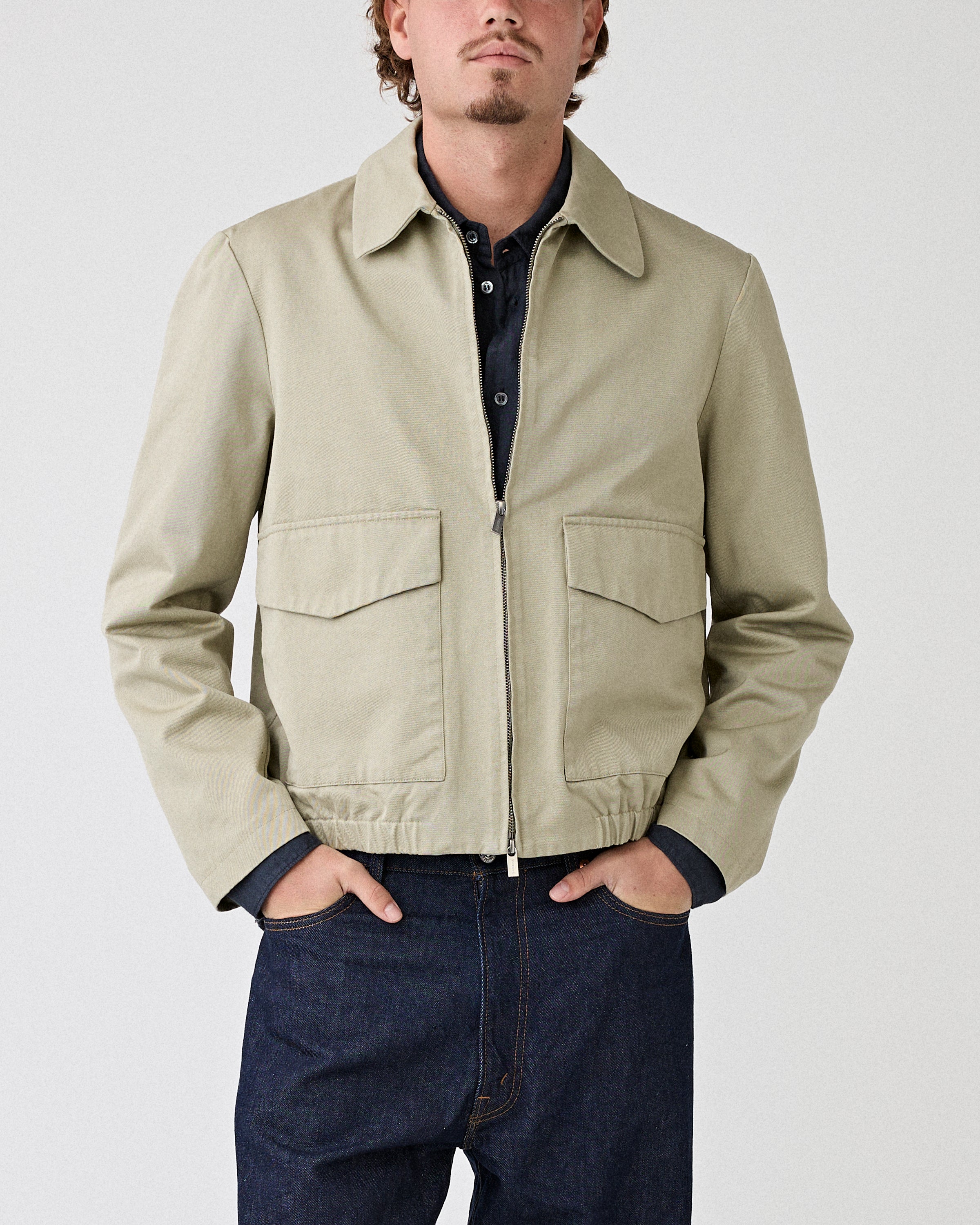 Barena Venezia Coat Magan Varotto Salvia JKT Short Men