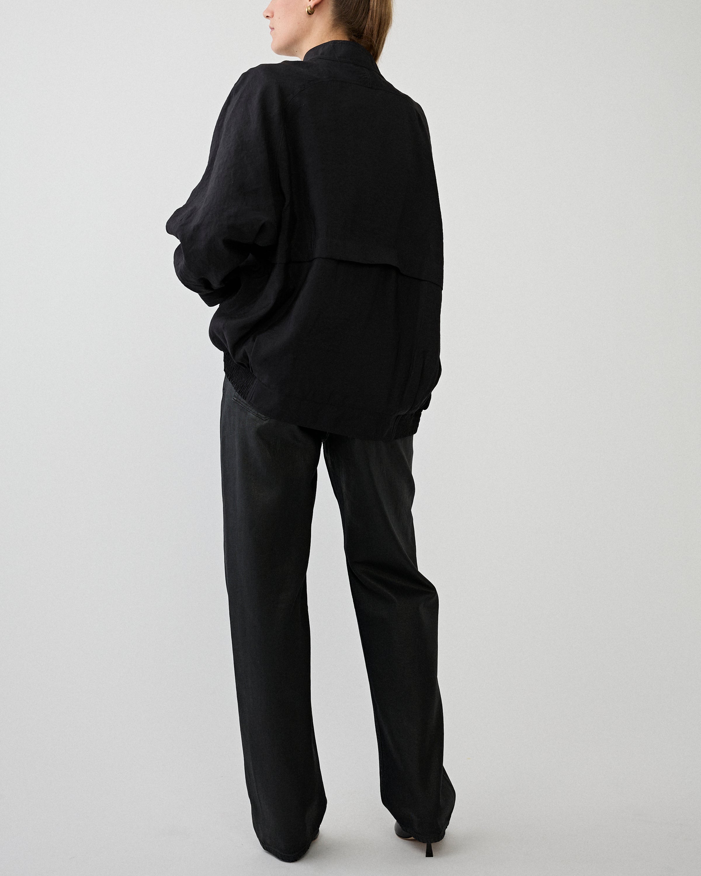 Christian Wijnants Jassil Bomber Black JKT Short Women