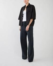 Christian Wijnants Talona Black Shirt S/S Women