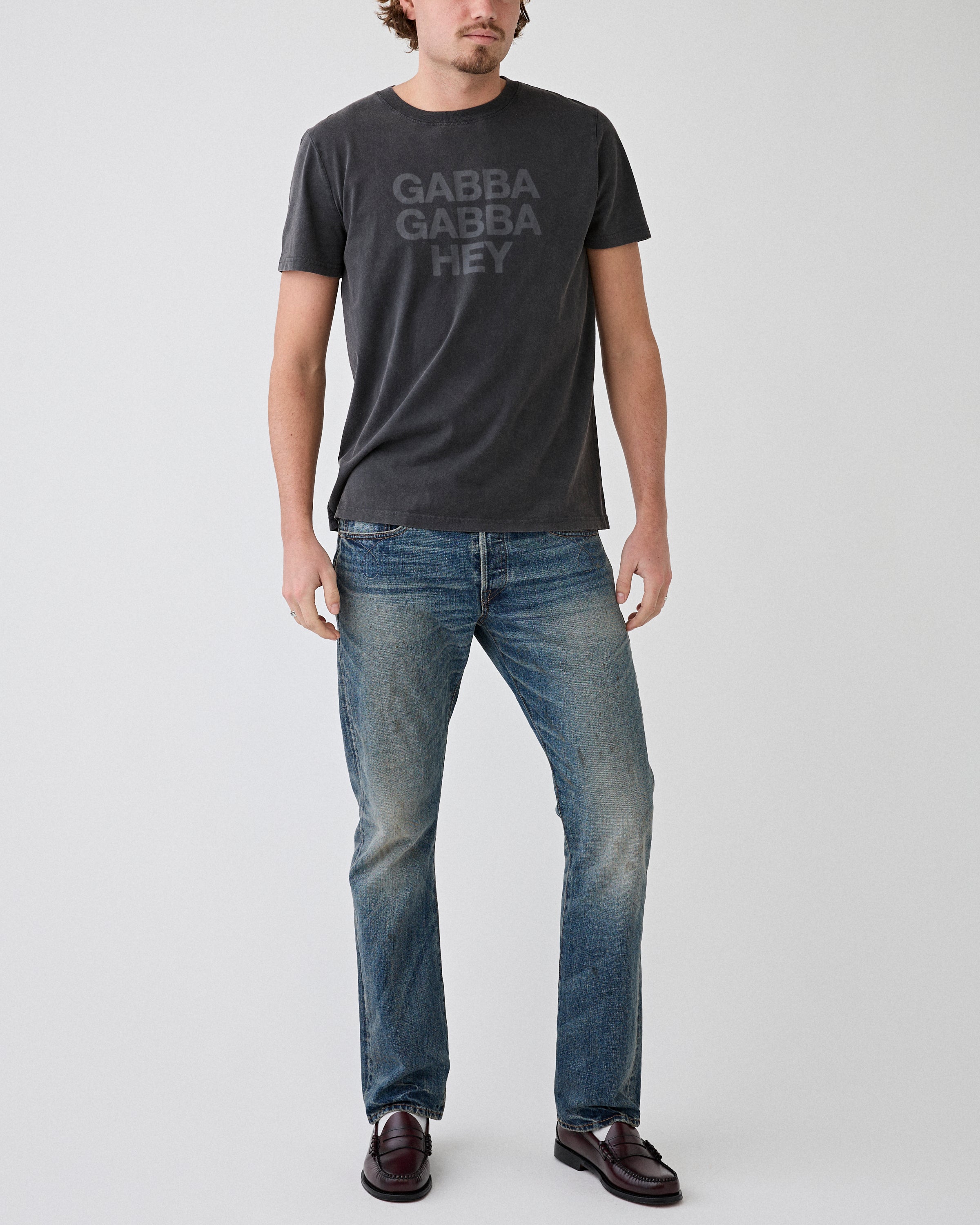 RRL Slim Boot Full Length Classic Blue Denim Men