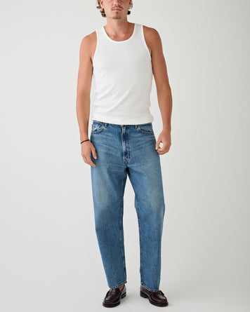 CDLP Lyocell Rib Tank Top White Apparel & Accessories
