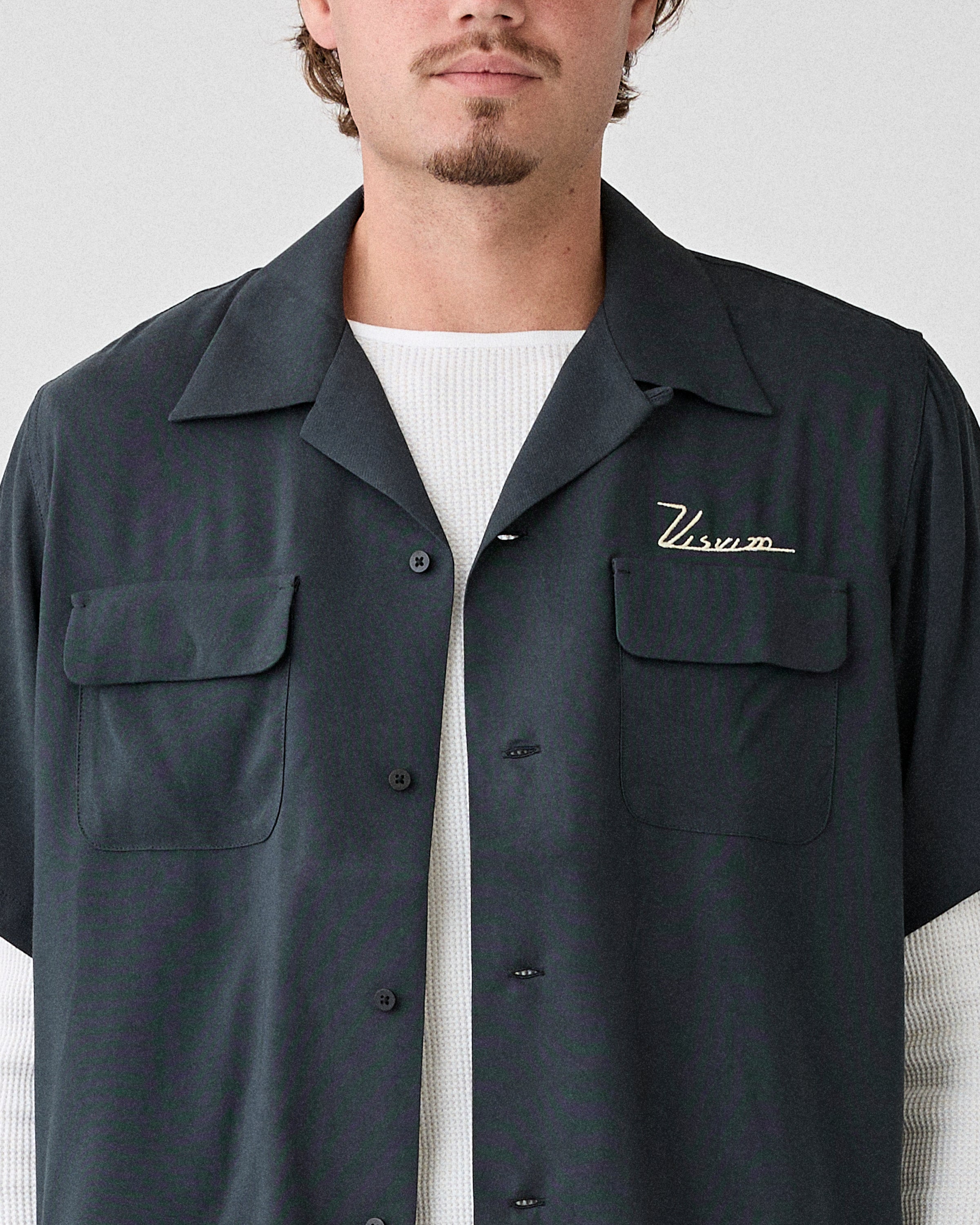 Visvim Judd Shirt Black Shirt L/S Men