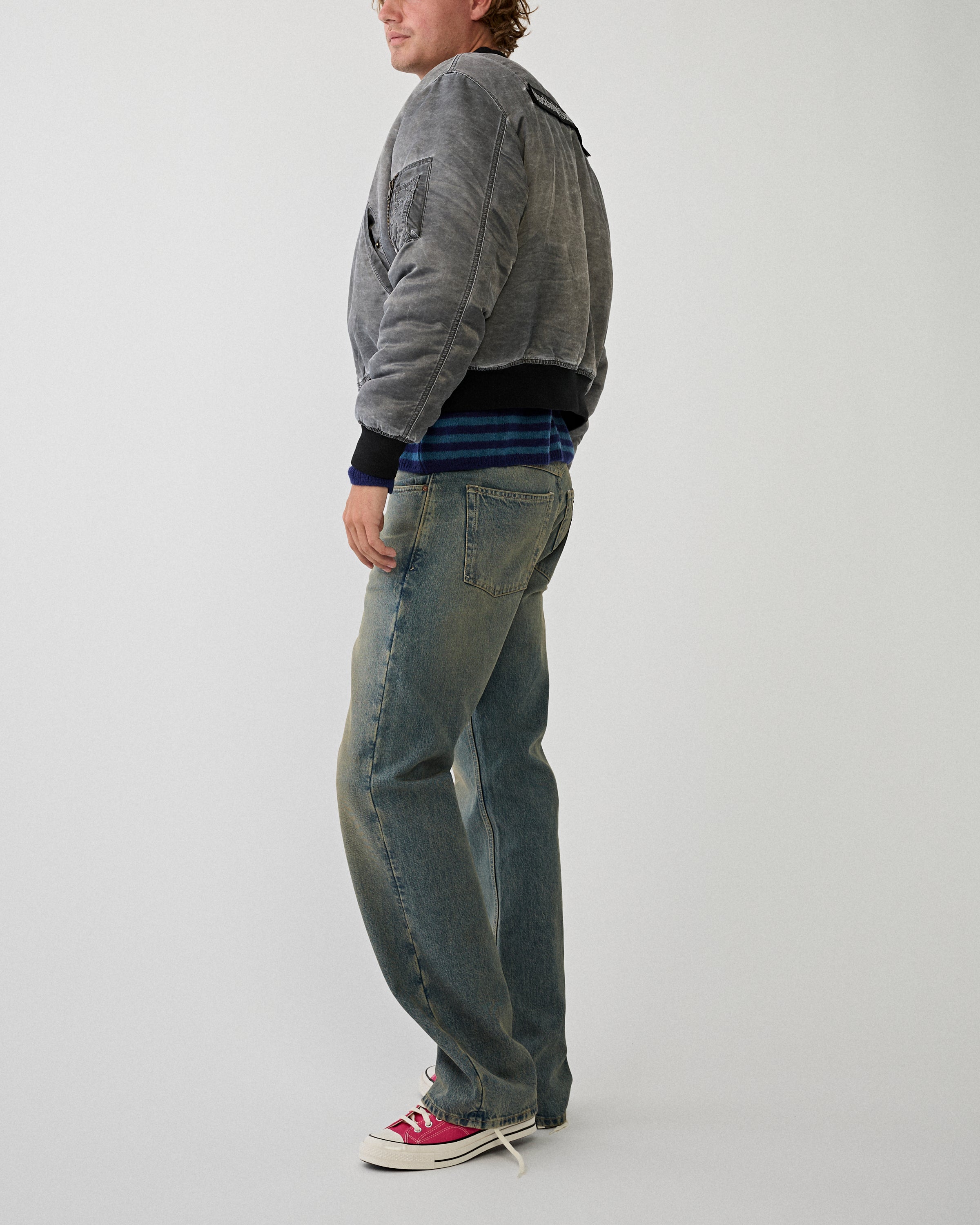 Stockholm Surfboard Club Bomber Black JKT Short Men