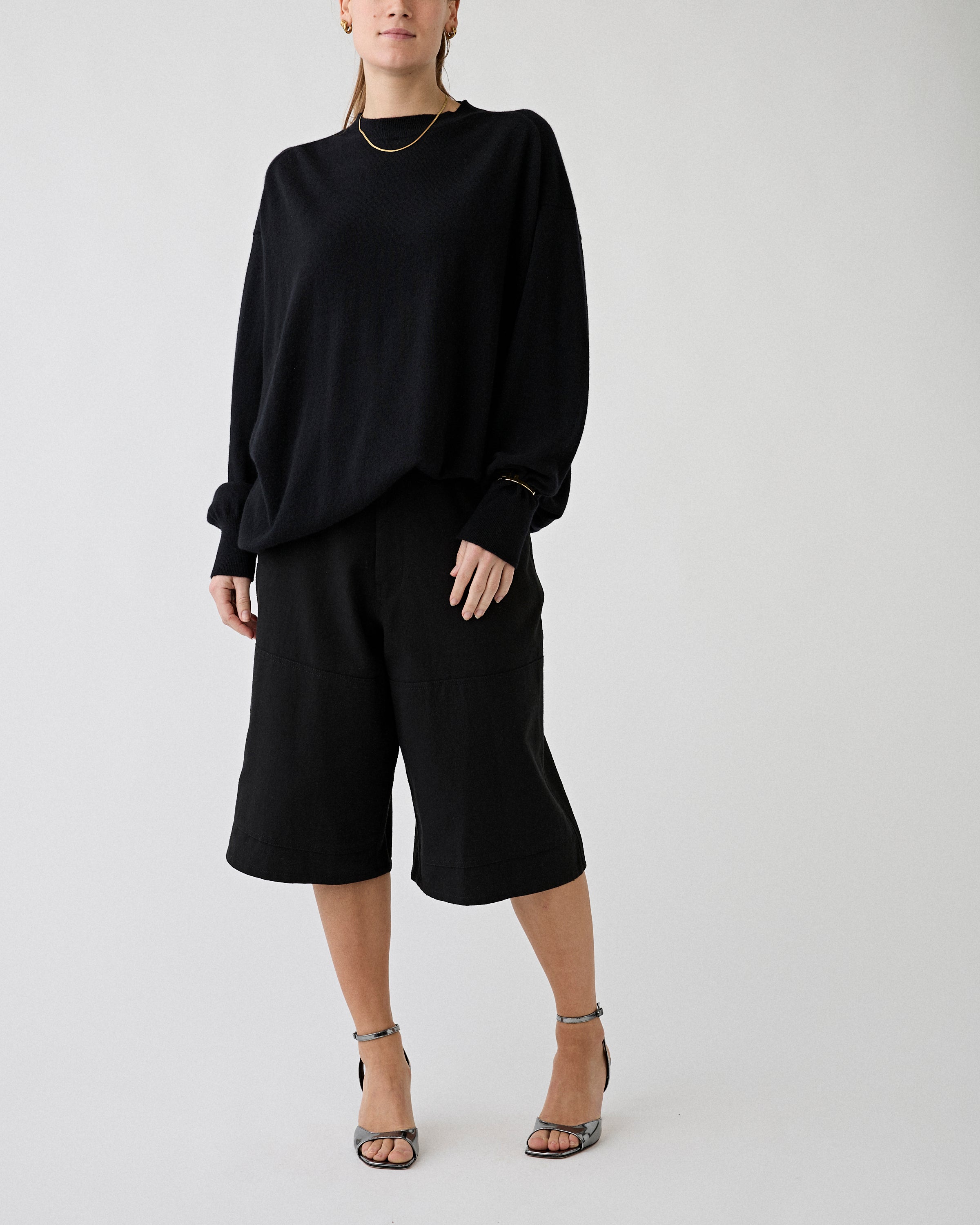 Sophie D'Hoore Pullover Knit Black Knitwear Women