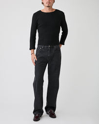 SECOND/LAYER Zero Thermal Black T-Shirt L/S Men