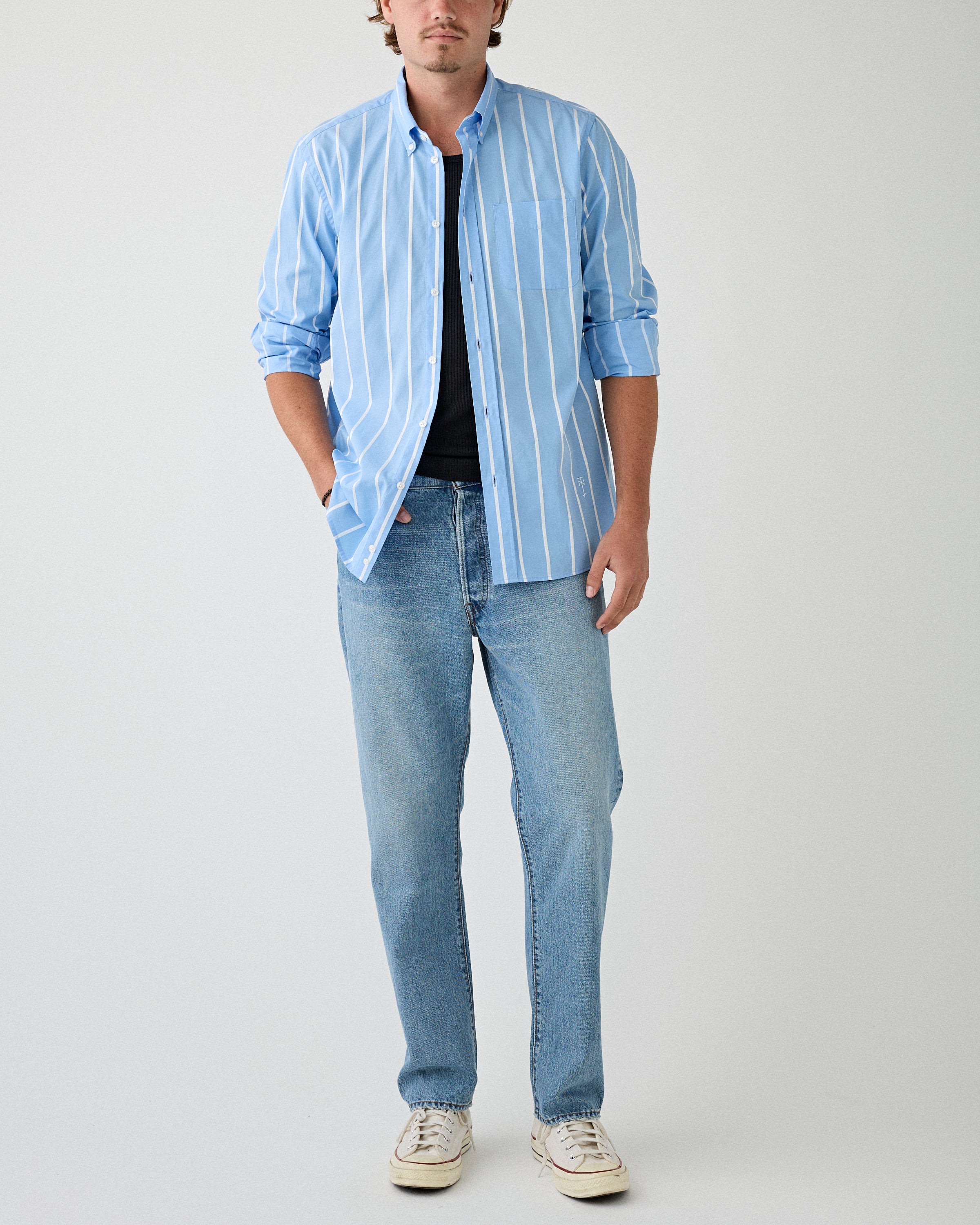 Tenue. Ralph Shirt Ocean Stripe Shirt L/S Men