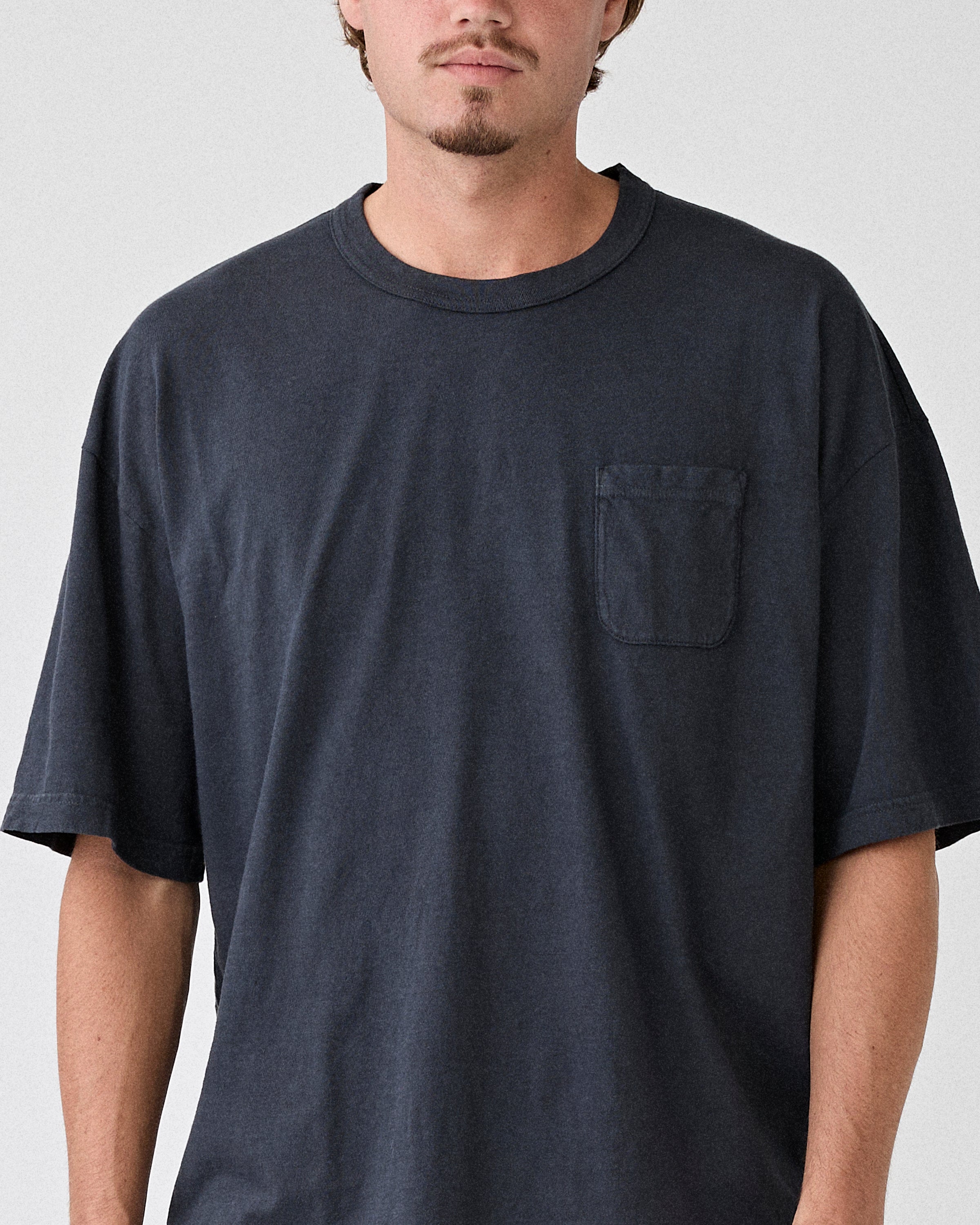 Visvim Mondo Tee Damaged Black T-shirt S/S Men