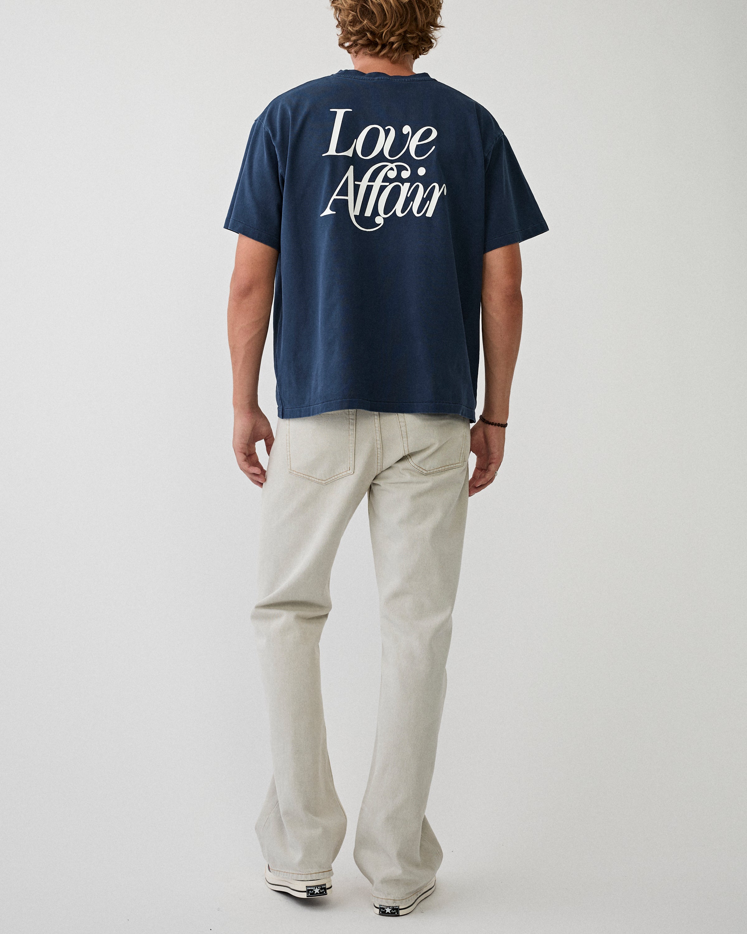 SECOND/LAYER Love Affair T-Shirt Navy T-shirt S/S Men