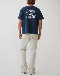 SECOND/LAYER Love Affair T-Shirt Navy T-shirt S/S Men