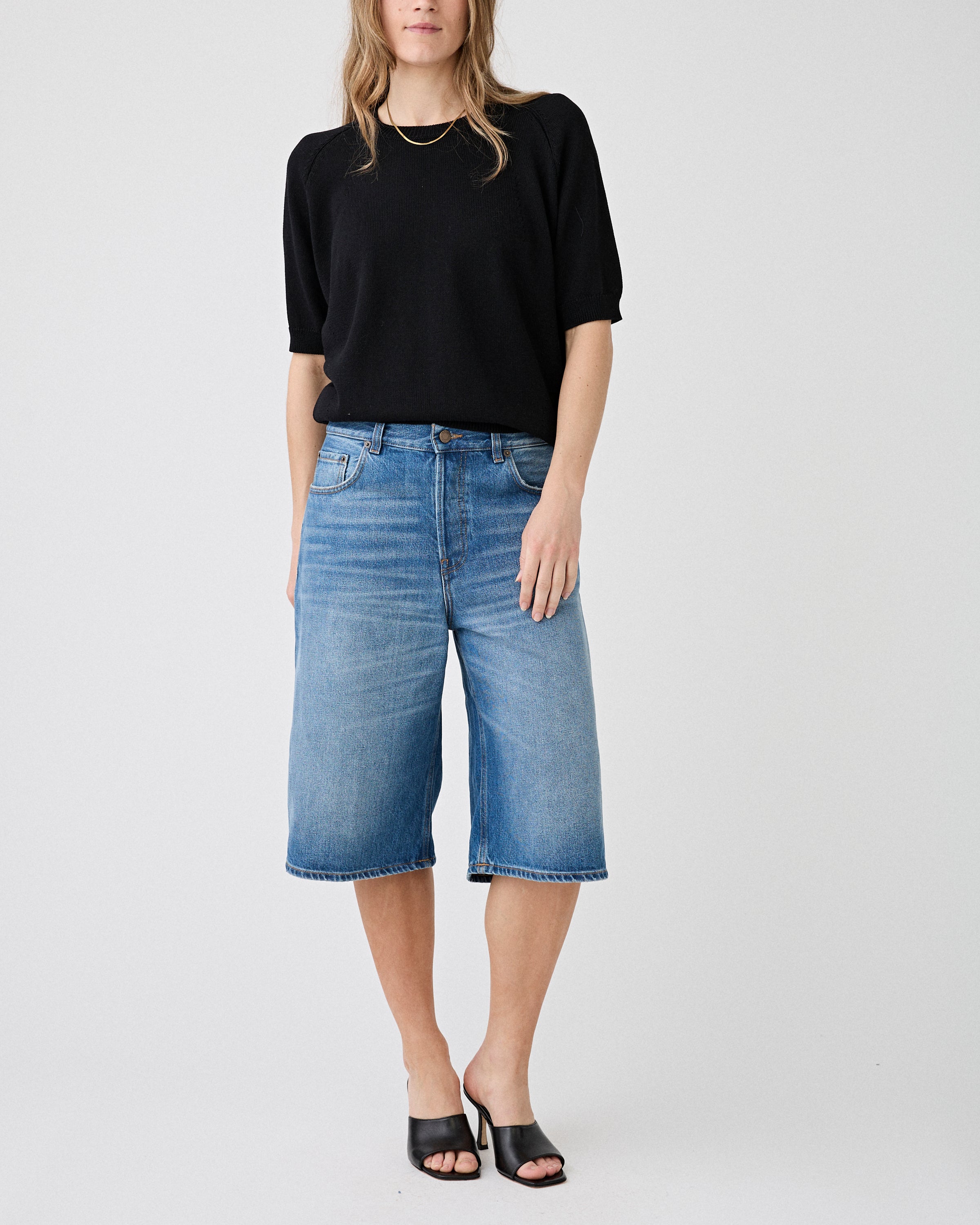 Haikure New Becky Real Blue Shorts Women