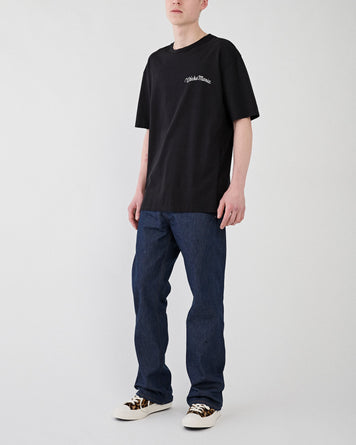 Wacko Maria Washed Heavy Weight Crew Neck T-Shirt (Type-6) Black T-shirt S/S Men