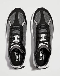 Norda Run 001 Black & White Woven Shoes Sneakers Unisex