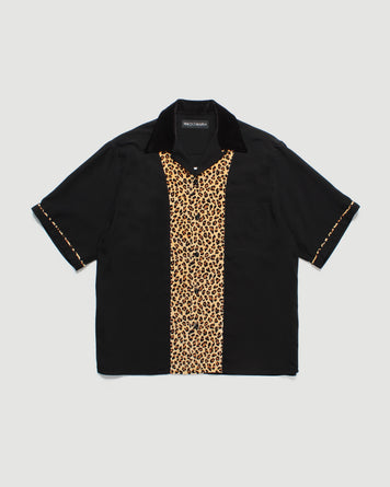 Wacko Maria Switching Shirts S/S (Type-3) Black Shirt S/S Men