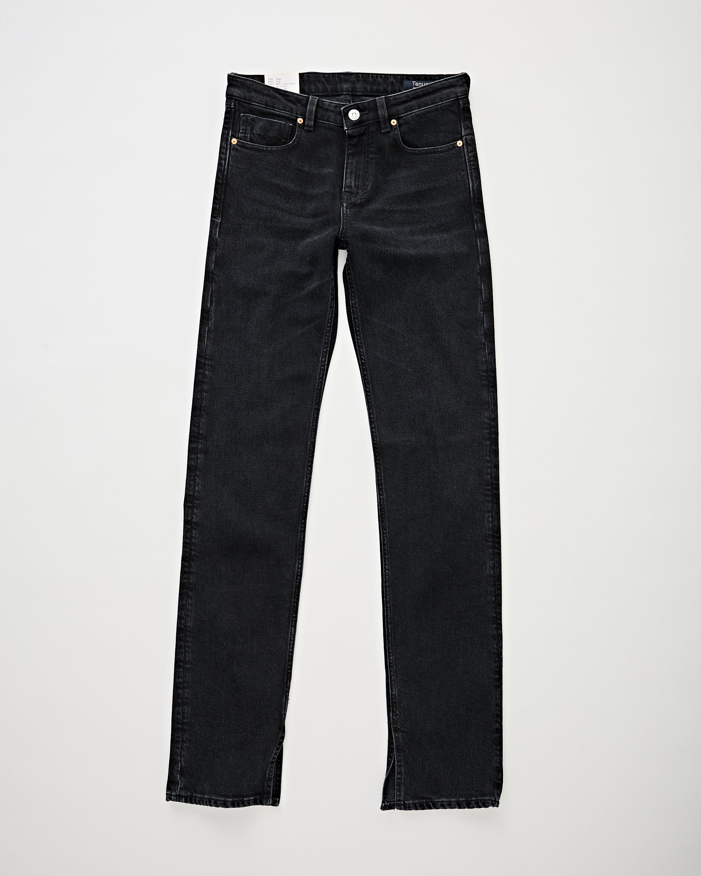 Tenue. Page Jeans Coal Stretch Denim Women