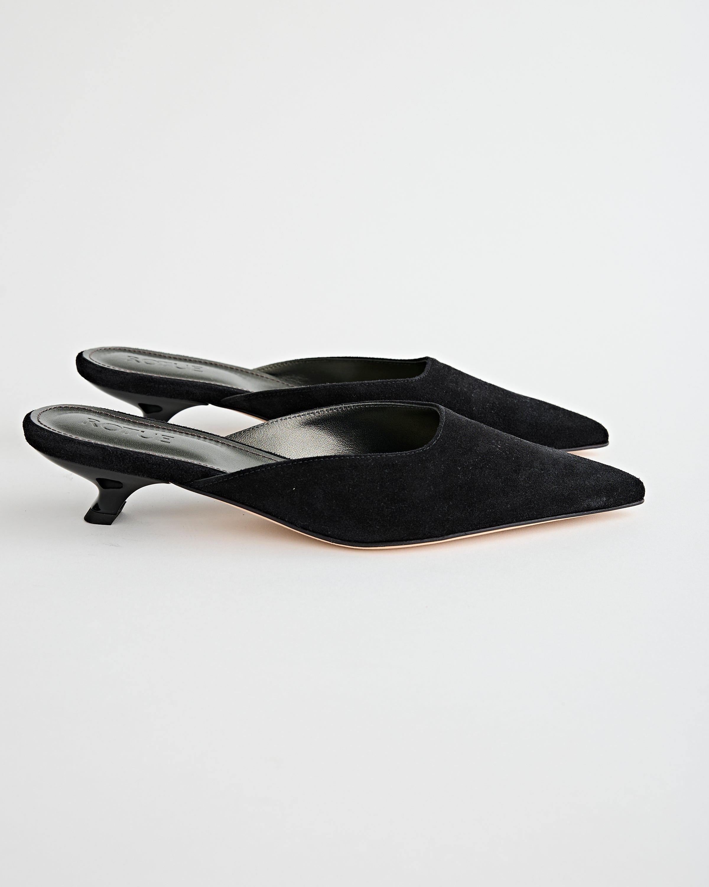 Rotue 119 Trip Velour Nero Shoes Leather Women