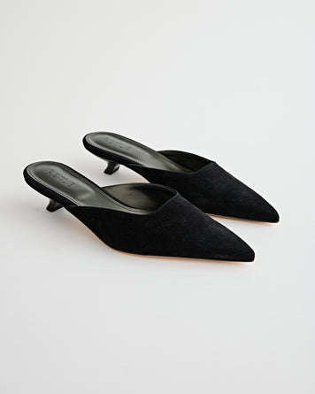 Rotue 119 Trip Velour Nero Shoes Leather Women