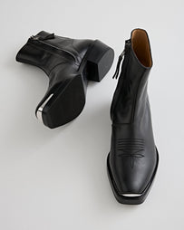 SECOND/LAYER Corrido Boot Black Shoes Leather Men