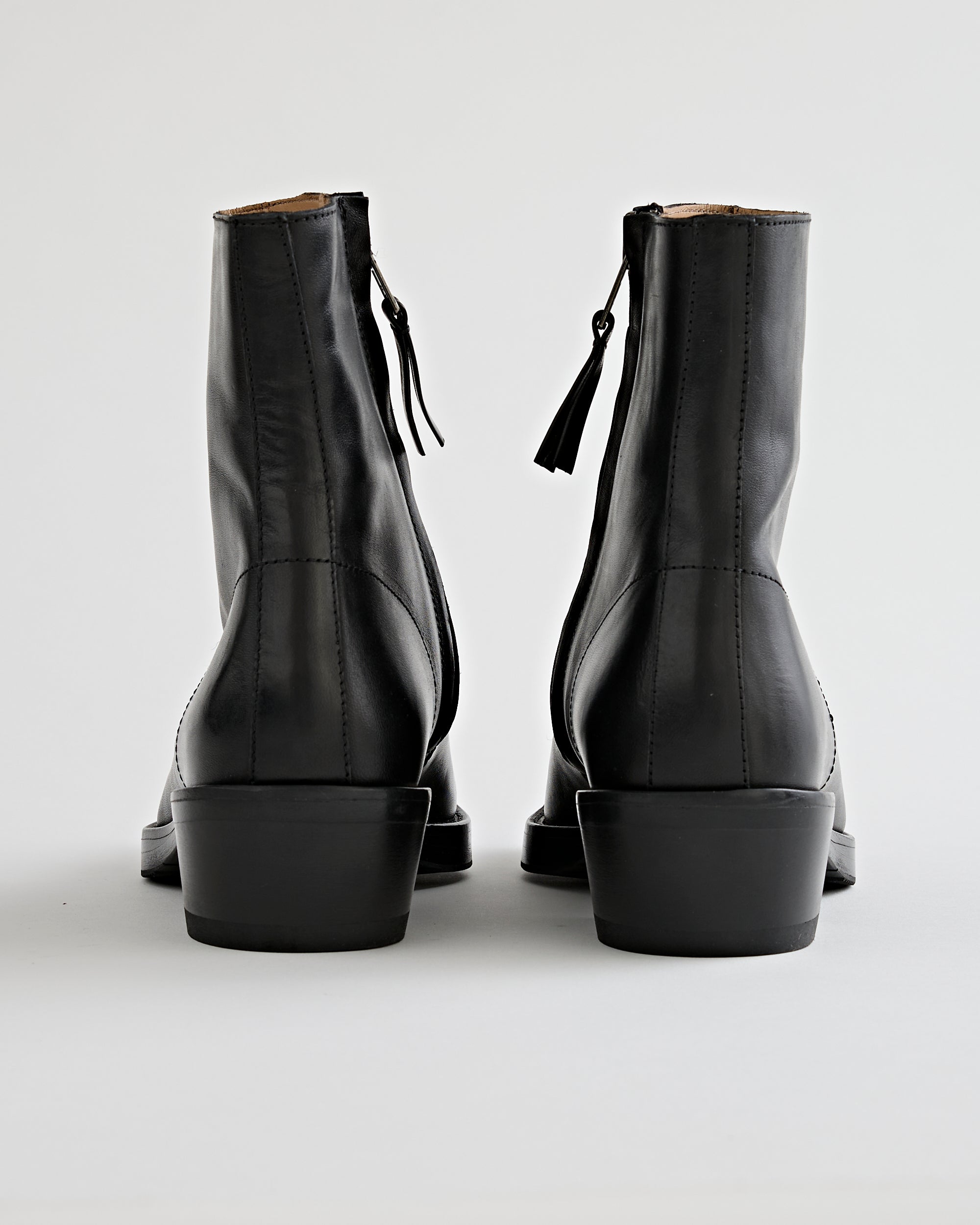 SECOND/LAYER Corrido Boot Black Shoes Leather Men