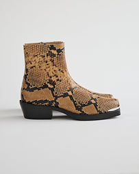 SECOND/LAYER Corrido Boot Snake Shoes Leather Men