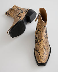SECOND/LAYER Corrido Boot Snake Shoes Leather Men