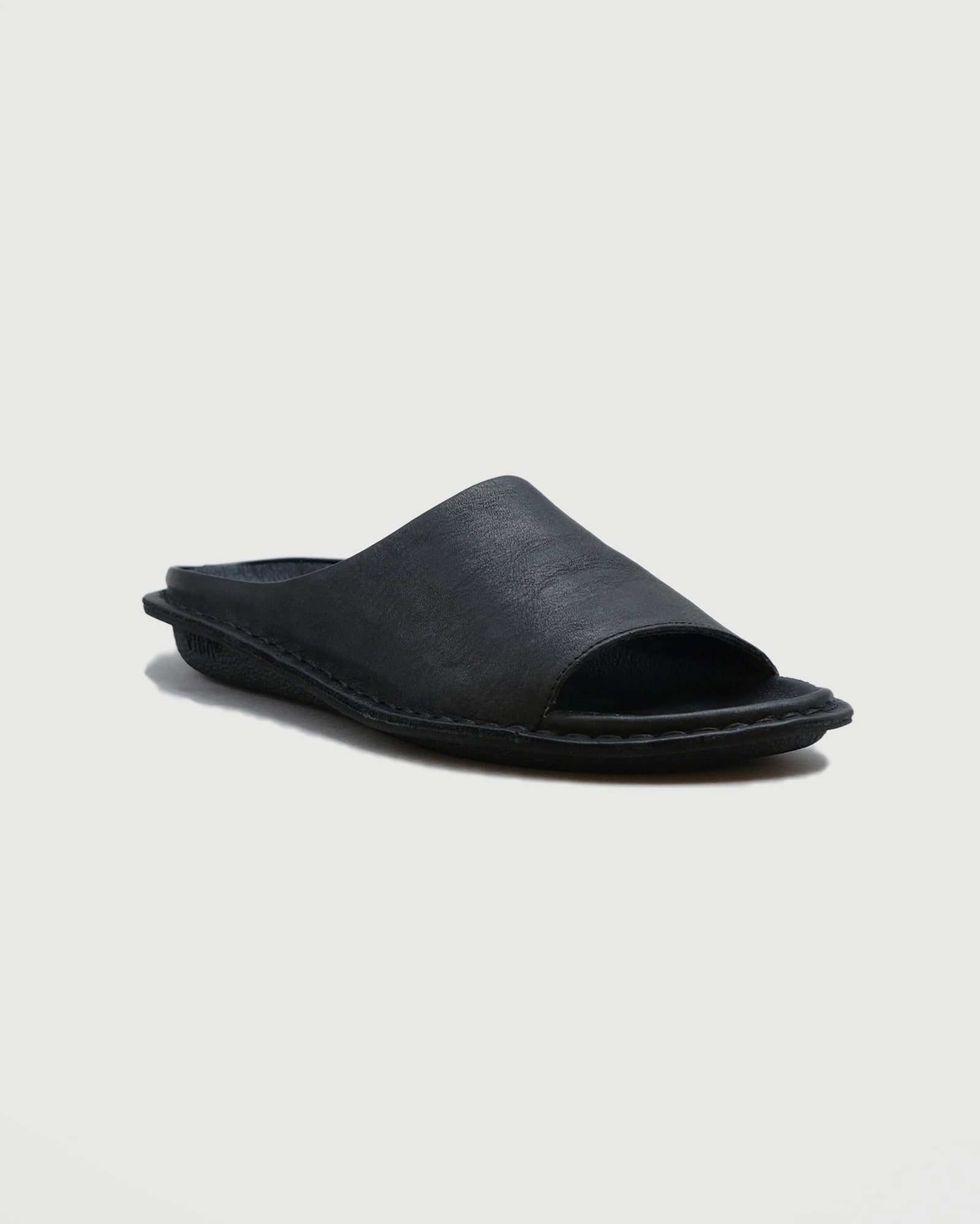 VIBAe Saint Tropez Leather Preto Black Shoes Leather Men