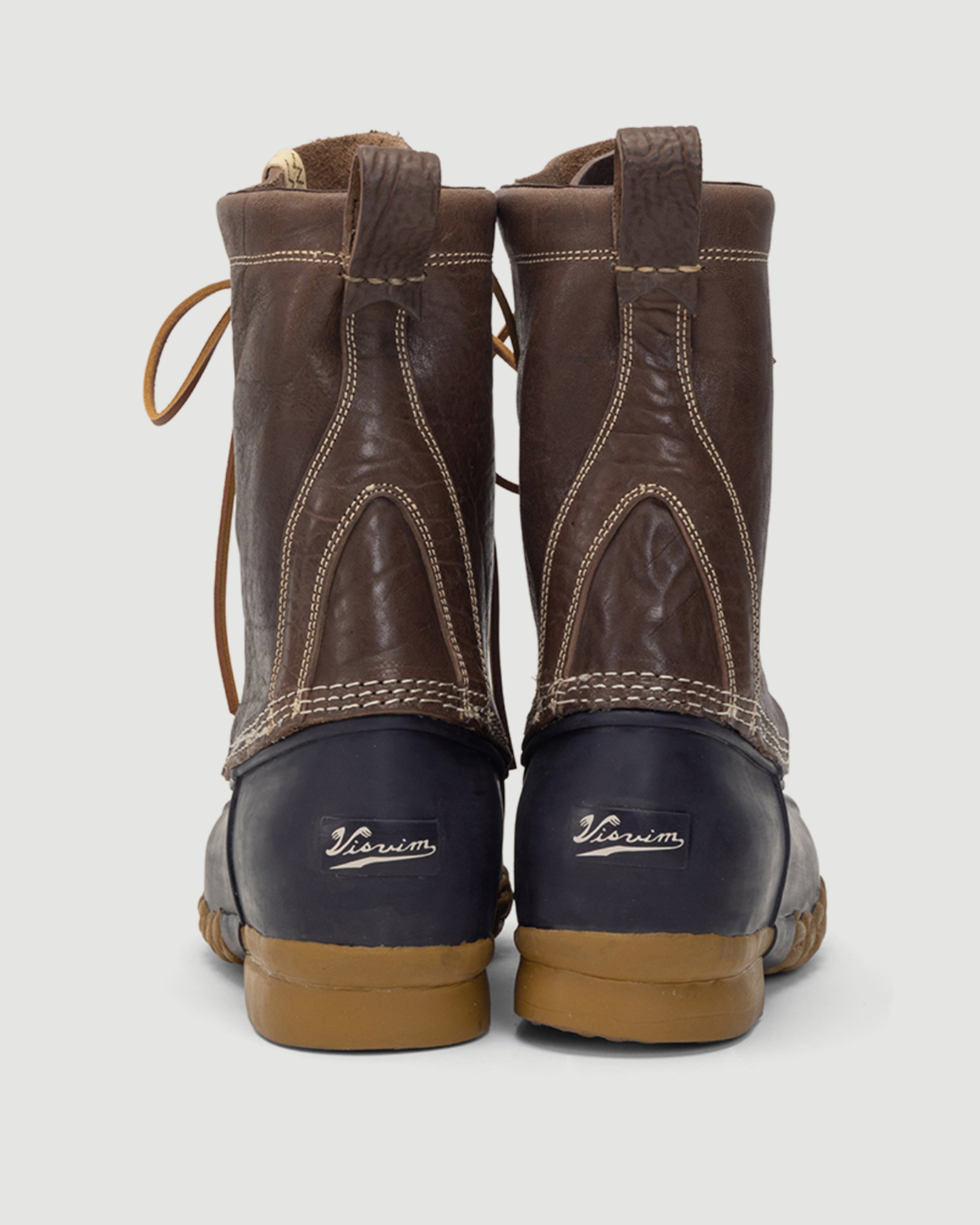 Visvim Decoy Boots Folk Navy Shoes Leather Men