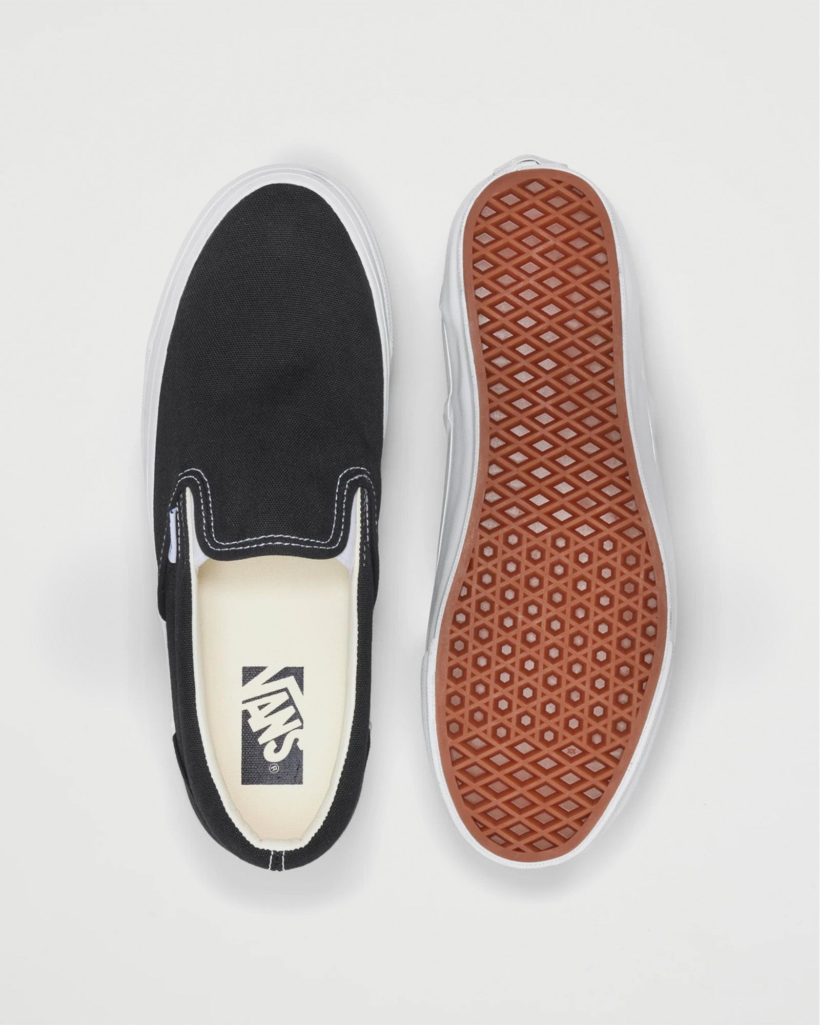 Vans Premium Slip-On Reissue 98 LX Black/White Shoes Sneakers Unisex