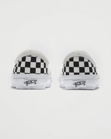 Vans Premium Slip-On Reissue 98 LX Checkerboard Black/Off White Shoes Sneakers Unisex