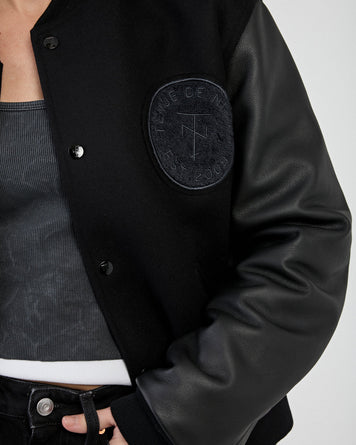 Tenue. Tenue. X TDN Varsity ‘Black On Black’ Limited Edition of 25 JKT Short Unisex