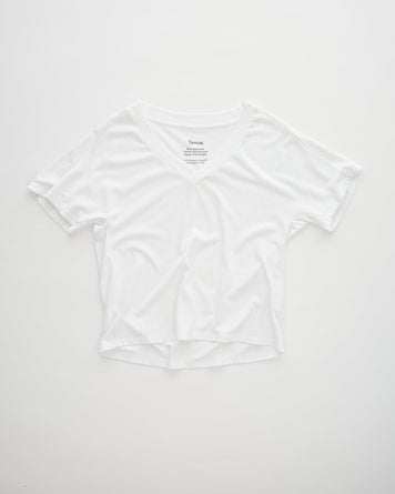 Tenue. Vi White T-shirt S/S Women